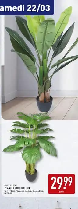 HOME CREATION Plante artificielle