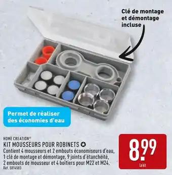 HOME CREATION Kit mousseurs pour robinets