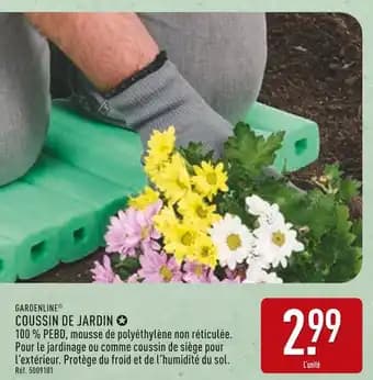 GARDENLINE Coussin de jardin