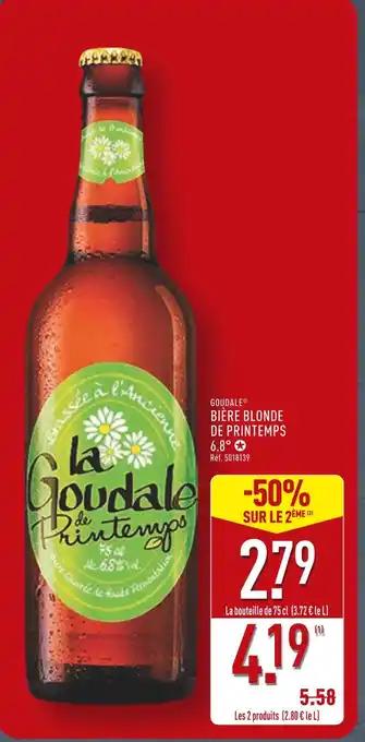 Goudale Bière blonde de printemps 6.8°