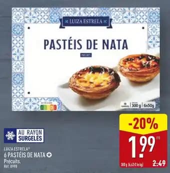 LUIZA ESTRELA Pastéis de nata