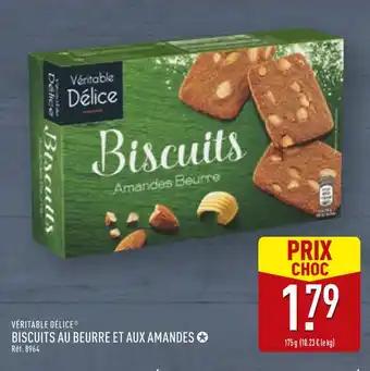 VÉRITABLE DÉLICE Biscuits au beurre et aux amandes