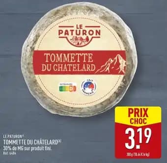 LE PATURON Tommette du chatelard