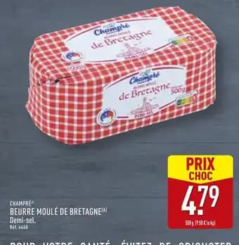 Promotion Exclusives de 8
Beurre moule : Découvrez l'Offre incontournable