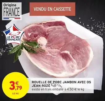Rouelle de porc jambon avec os jean rozé