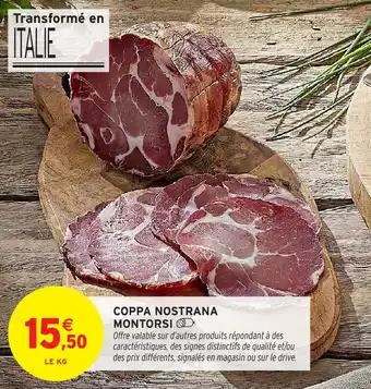 Coppa nostrana montorsi