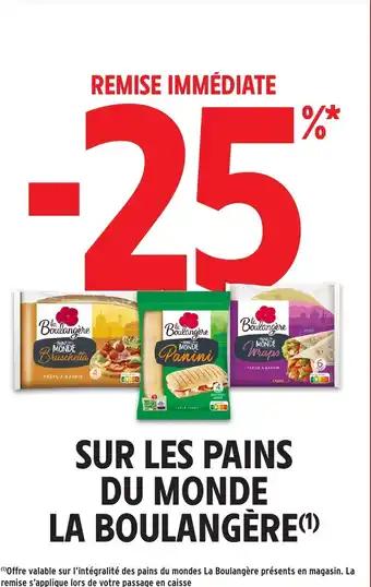 Sur les pains du monde la boulangère
