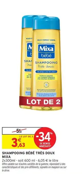 Promotion Exclusives de 93
Shampooing : Découvrez l'Offre incontournable