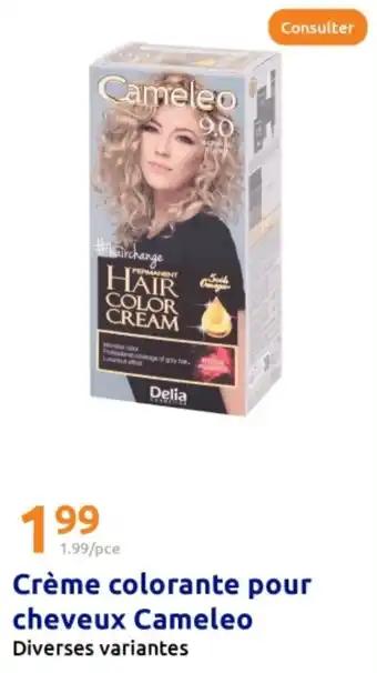 Crème colorante pour cheveux Cameleo