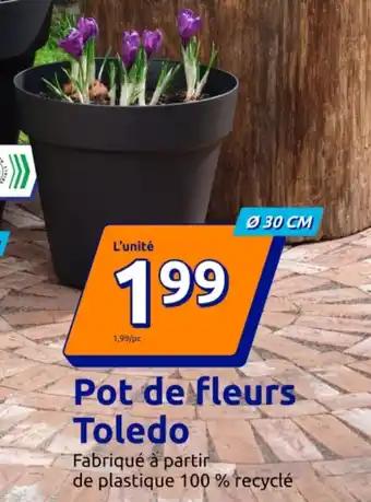 Pot de fleurs Toledo Ø30 cm
