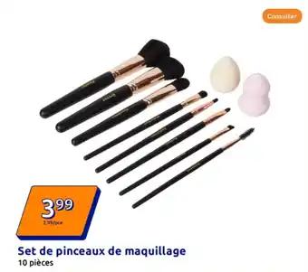 Set de pinceaux de maquillage