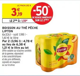 Promotion Exclusives de 11
Thé pêche : Découvrez l'Offre incontournable