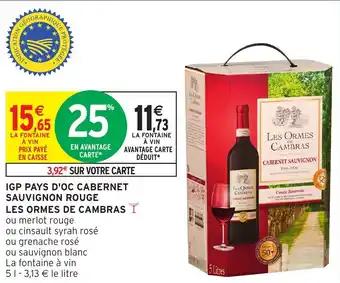 Promotion Exclusives de 5
Cabernet sauvignon rouge : Découvrez l'Offre incontournable