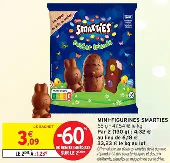 Mini-figurines smarties 65 g