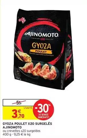 Promotion Exclusives de 7
Gyoza : Découvrez l'Offre incontournable