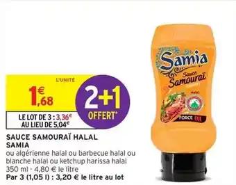 Promotion Exclusives de 2
Sauce samouraï : Découvrez l'Offre incontournable