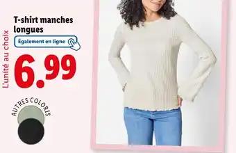 ESMARA T-shirt manches longues