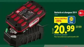 Promotion Exclusives de 54
Batterie et chargeur : Découvrez l'Offre incontournable