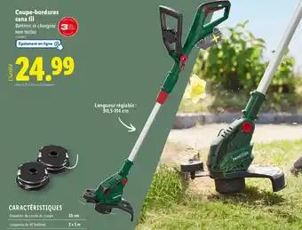 Coupe-bordures sans fil 90.5 - 114 cm