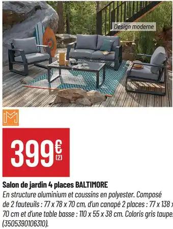 Promotion Exclusives de 2
            
        
        Baltimore : Découvrez l'Offre incontournable