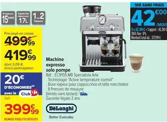 Promotion Exclusives de 4
DeLonghi : Découvrez l'Offre incontournable