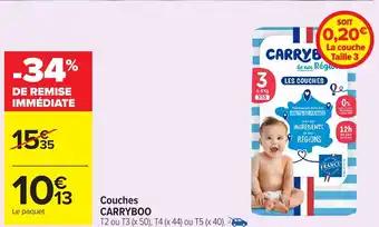 Promotion Exclusives de 1
Carryboo : Découvrez l'Offre incontournable