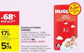 HUGGIES Couches & Culottes