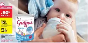 Promotion Exclusives de 8
Guigoz : Découvrez l'Offre incontournable