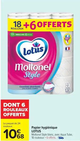 LOTUS Papier hygiénique