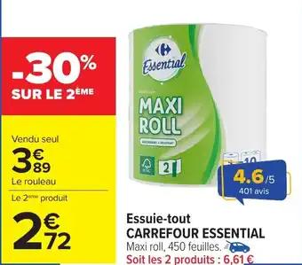 Essuie-tout carrefour essential