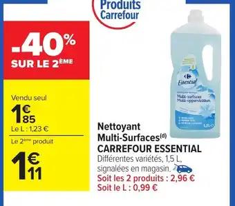 Promotion Exclusives de 4
Nettoyant multi surfaces : Découvrez l'Offre incontournable