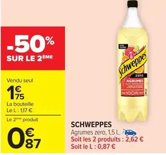 Promotion Exclusives de 1
Schweppes : Découvrez l'Offre incontournable