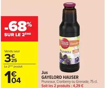 GAYELORD HAUSER Jus 75 cl