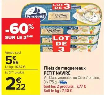 Promotion Exclusives de 12
Filets de maquereaux : Découvrez l'Offre incontournable