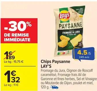 LAY'S Chips Paysanne 120 g