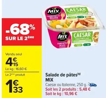 Promotion Exclusives de 5
Salade de pâtes : Découvrez l'Offre incontournable