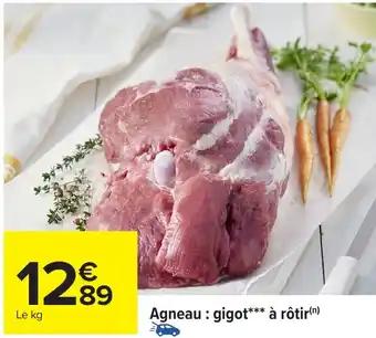 Promotion Exclusives de 4
Agneau gigot : Découvrez l'Offre incontournable