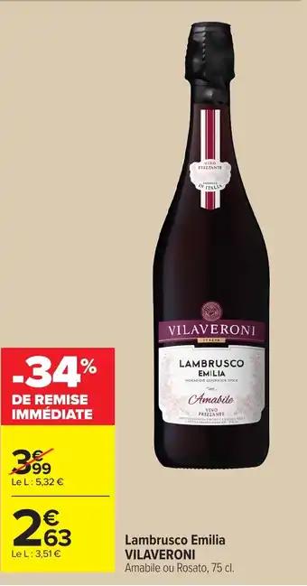 VILAVERONI Lambrusco Emilia 75 cl