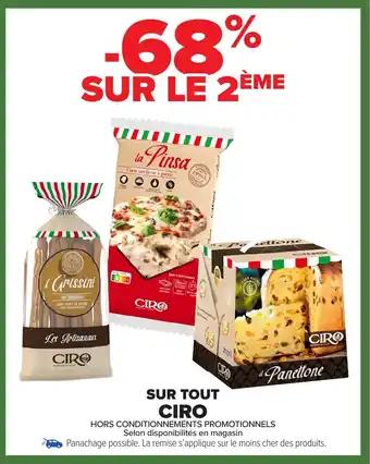 Promotion Exclusives de 3
Ciro : Découvrez l'Offre incontournable