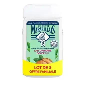 LE PETIT MARSEILLAIS Crème de douche Offre Familiale