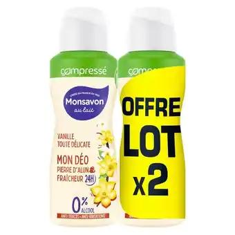Promotion Exclusives de 1
Monsavon déodorant : Découvrez l'Offre incontournable