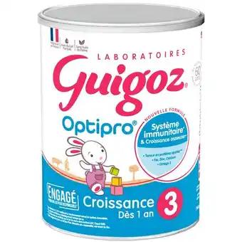 GUIGOZ Lait en Poudre Croissance 3 Optipro