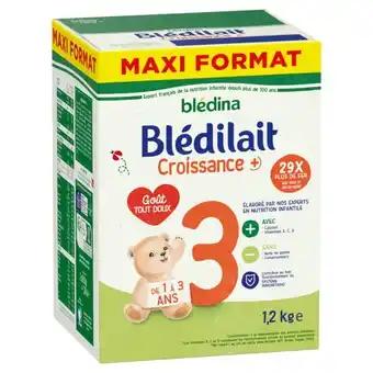 BLEDINA Lait en poudre Croissance + Blédilait Maxi Format