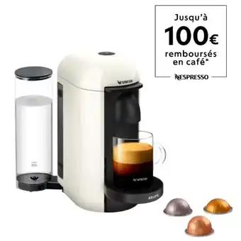 KRUPS Machine à café Nespresso Vertuo Plus ivoire