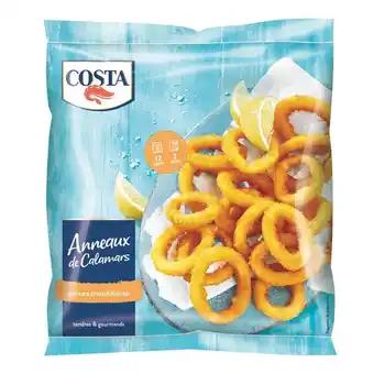 COSTA Anneaux de calamars surgelés