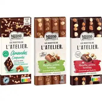 LES RECETTES DE L'ATELIER NESTLÉ SUR TOUS LES CHOCOLATS