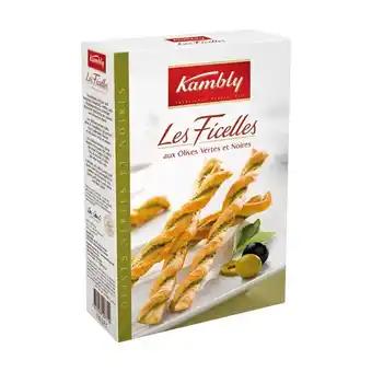 KAMBLY Biscuits apéritifs Les ficelles