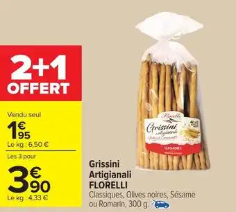 Promotion Exclusives de 1
Grissini : Découvrez l'Offre incontournable