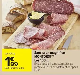 MONTORSI Saucisson magnifico 100 g