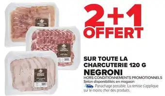 Sur toute la charcuterie negroni 120 g